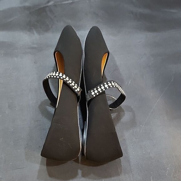 BRAND NEW LYNX RHINESTONE STRAP SLIP-ON BALLET FLAT. - Picture 10 of 15